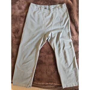 Stateside Pants Womens XSmall Blue Anthro Terry Cropped Sweatpants long john